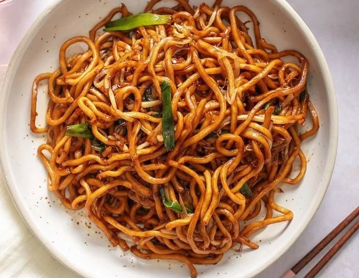 10 min. Soy Sauce Fried Noodles