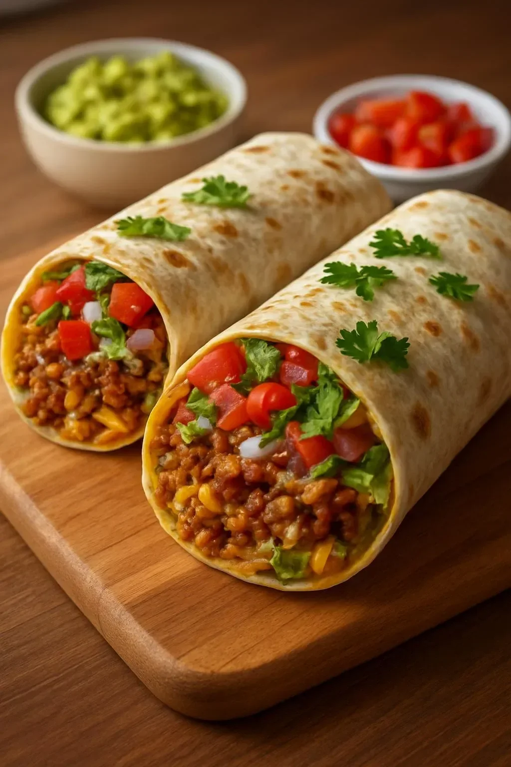 10-Minute Vegan Burrito Wraps