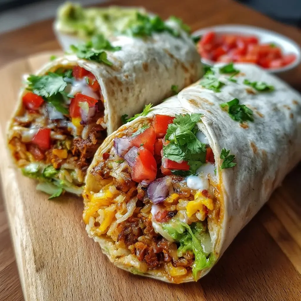 10-Minute Vegan Burrito Wraps