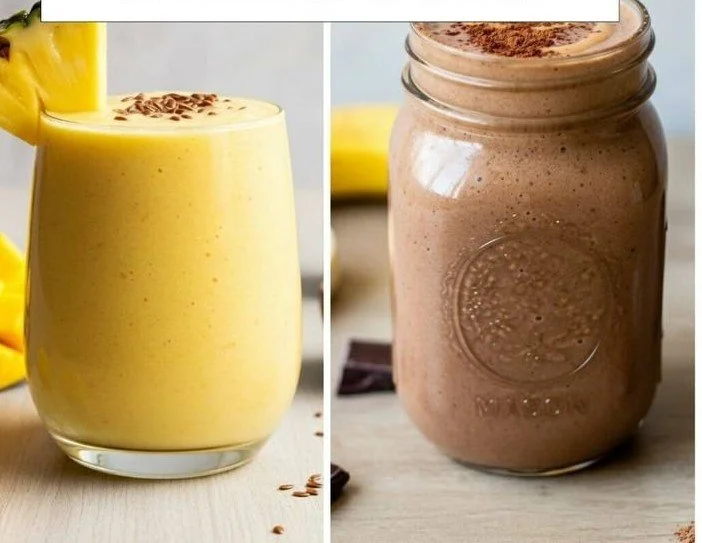 High-protein smoothies for weight loss and fat burning