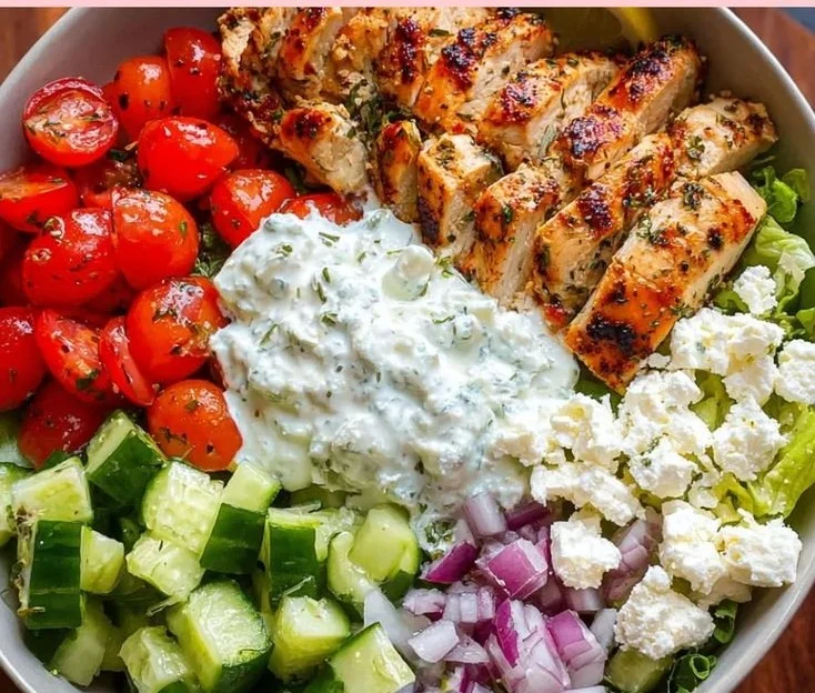 Greek Chicken Bowls: Easy Clean Eating Meal Prep