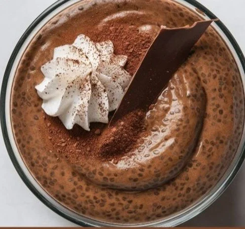 High Protein Chocolate Chia Seed Pudding That's Easy To Make!