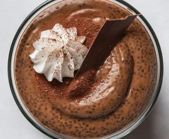 High Protein Chocolate Chia Seed Pudding That's Easy To Make!