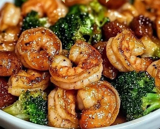 High-Protein Honey Garlic Shrimp