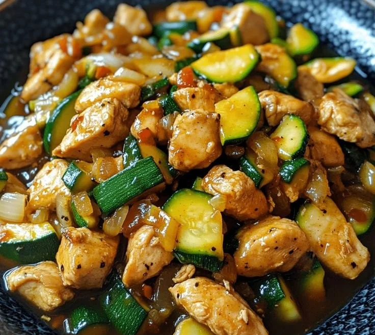 Quick Chicken Zucchini Stir Fry You Will Love