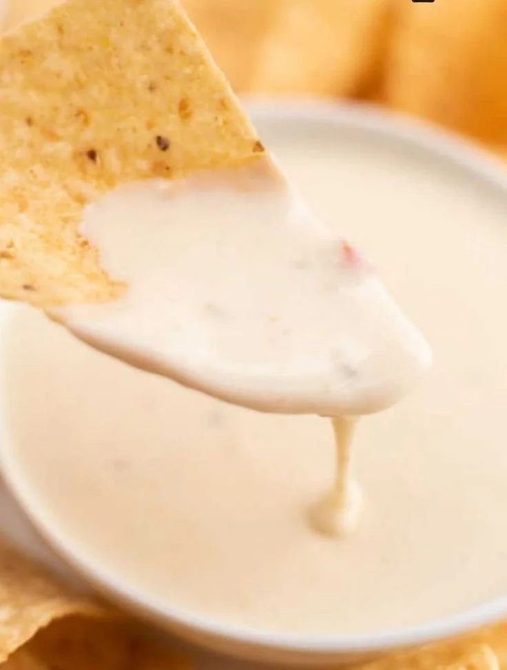 BEST MEXICAN WHITE CHEESE DIP RECIPE