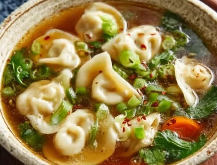 Comforting Potsticker Soup - Easy Beef Recipe