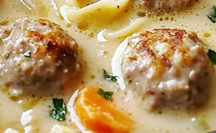 Cozy Swedish Meatball Soup Recipe