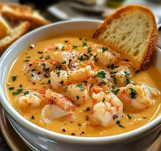 Crab and Shrimp Seafood Bisque