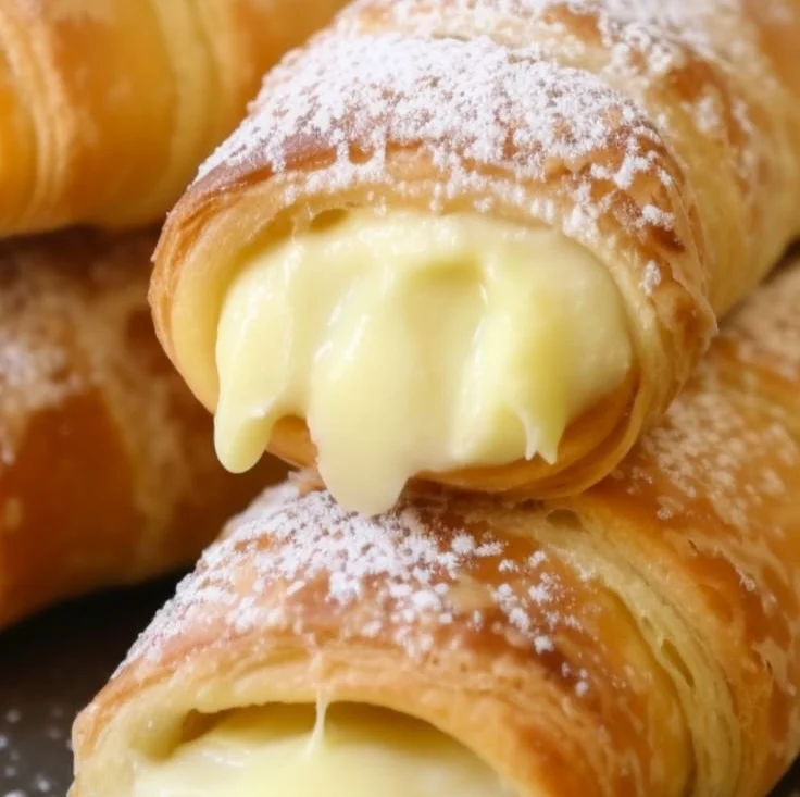 Italian Cream Stuffed Cannoncini