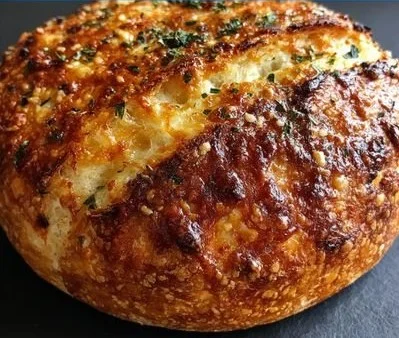 Italian Herbs and Cheese Bread