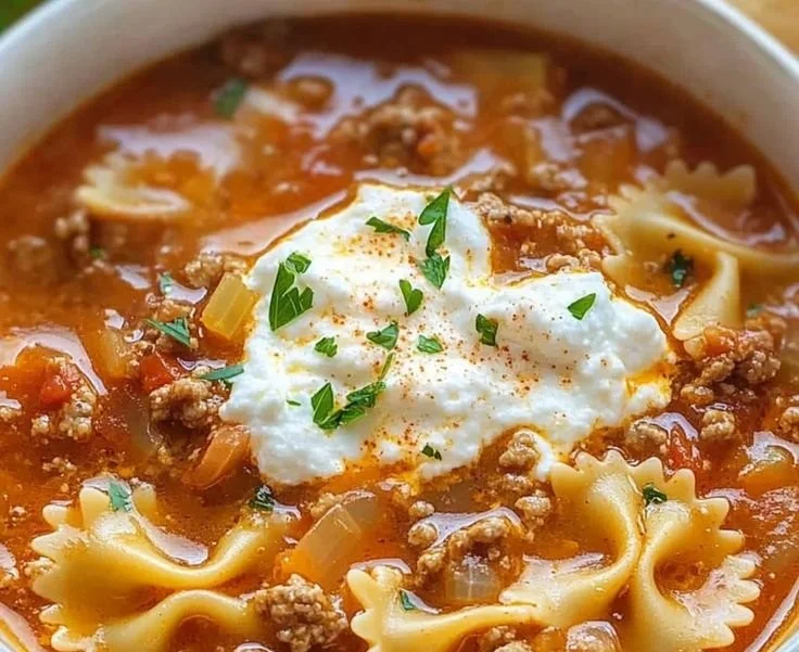 Lasagna Soup
