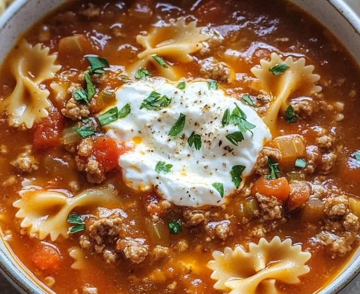 Lasagna Soup