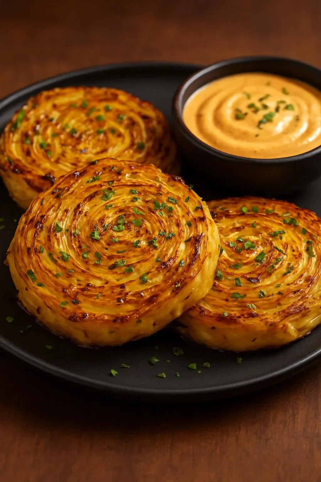 Oven Roasted Garlic Cabbage Steaks - MushroomSalus