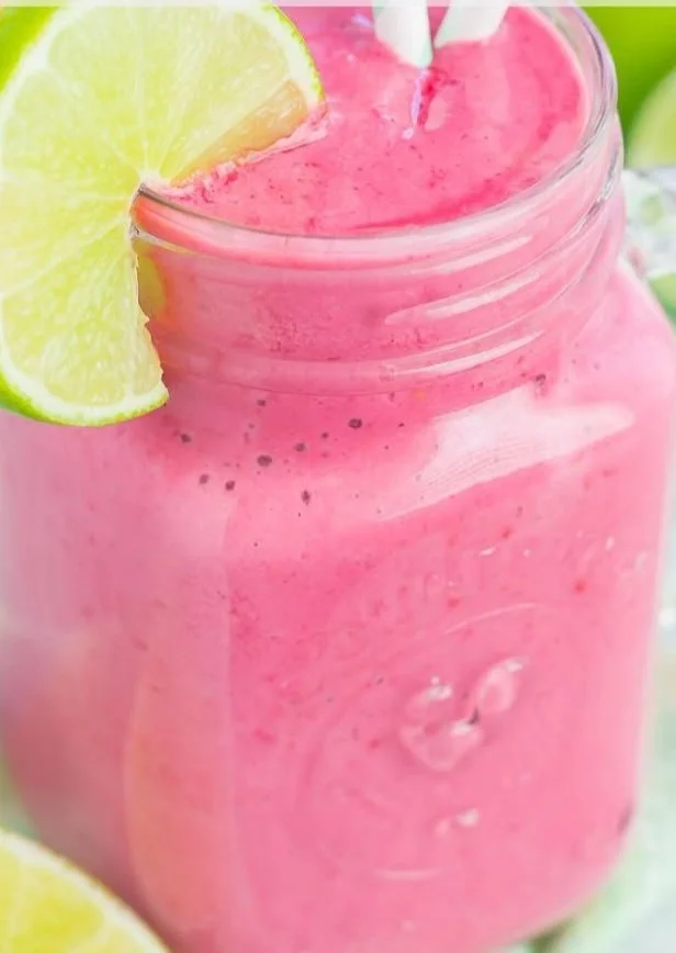 Raspberry Lime Smoothie