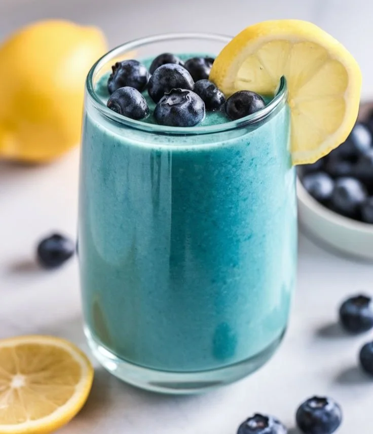 Refreshing Anti-Inflammatory Lemon-Blueberry Smoothie Recipe