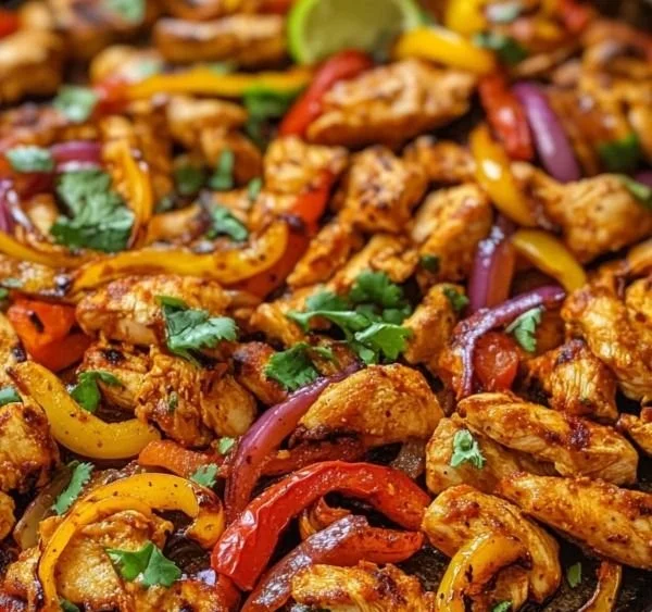 Sheet Pan Chicken Fajitas
