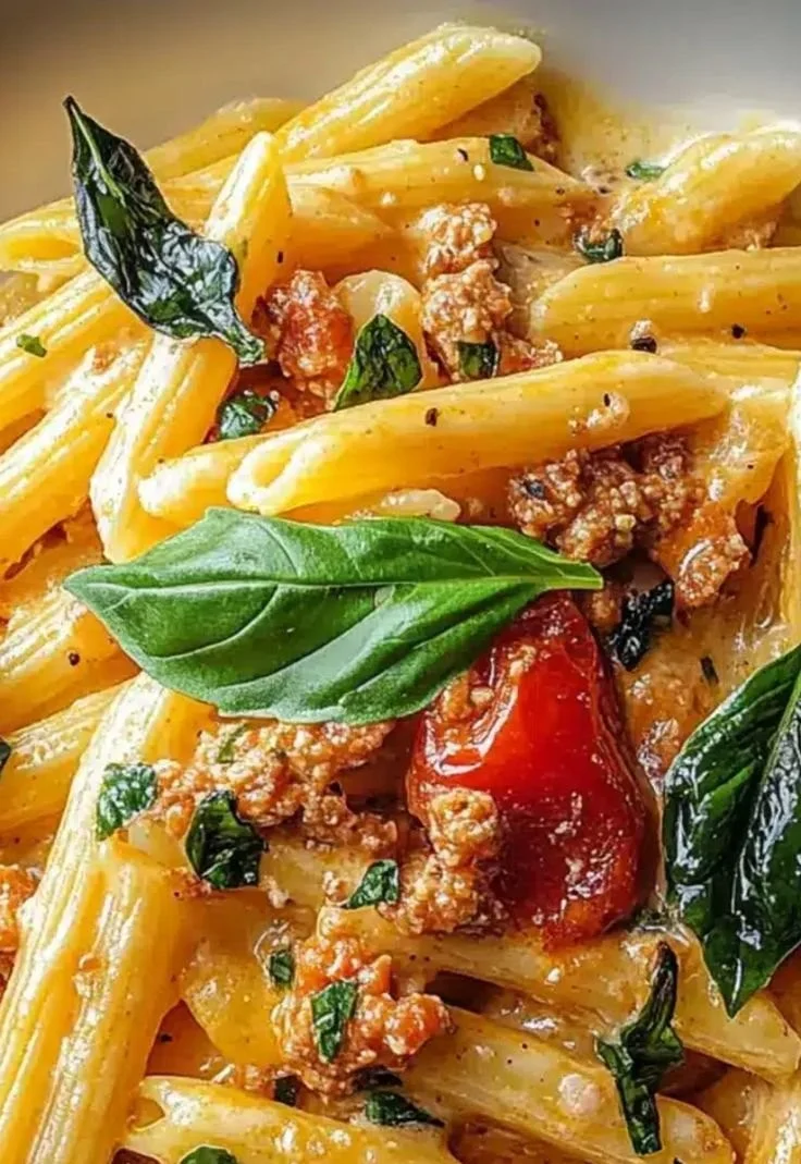 Spicy Italian Creamy Pasta: Best Weeknight Dinner