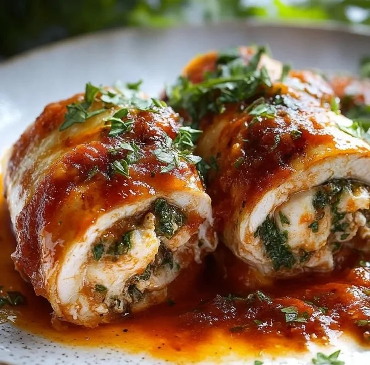 Tender Chicken Braciole: A Quick Italian Dinner Delight