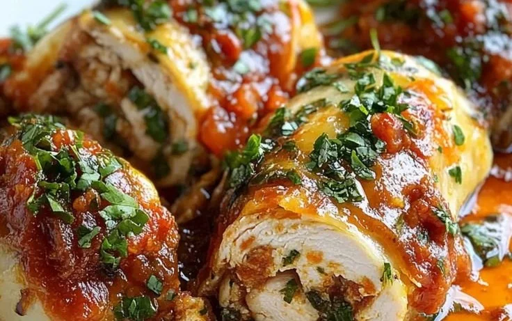 Tender Chicken Braciole: A Quick Italian Dinner Delight