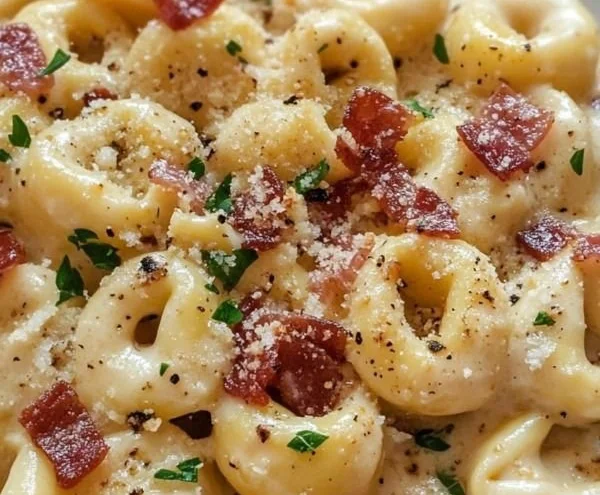 Tortellini Carbonara (30 minutes)