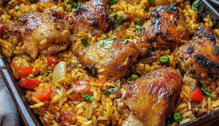 Caribbean Chicken and Rice: A One-Pan Wonder