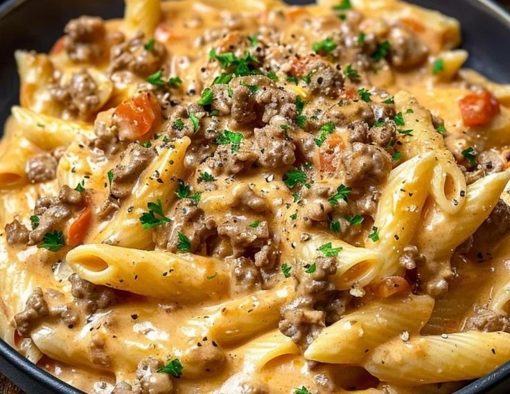 Creamy Beef Pasta