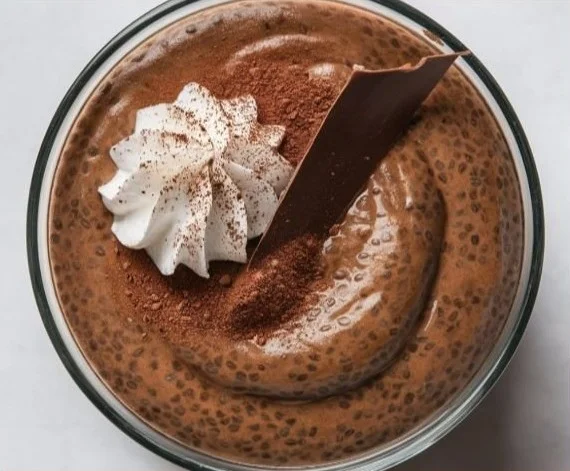 High Protein Chocolate Chia Seed Pudding That's Easy To Make!