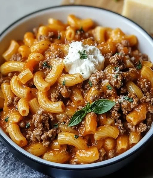 One Pot Beefaroni: Quick Comfort Food for Busy Nights